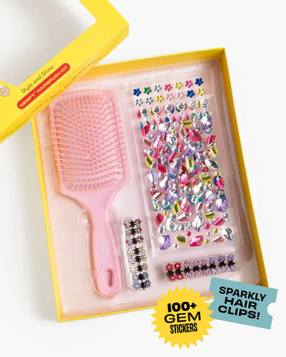 Super Smalls -  Style and Shine Gemify Hairbrush Kit