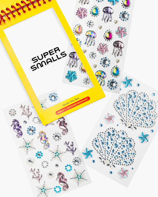 Super Smalls  - 4 Page Under The Sea Sticker Book