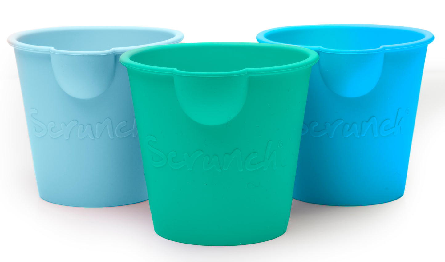 Scrunch Mini Bucket -Blue Fish