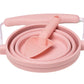 Scrunch Seedling Pot + Trowels - Dusty Rose