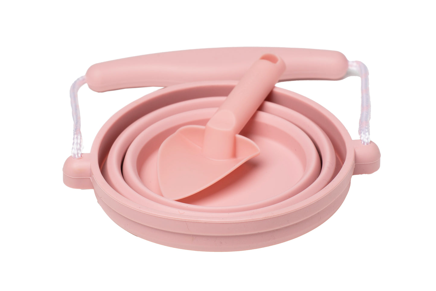 Scrunch Seedling Pot + Trowels - Dusty Rose