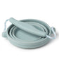 Scrunch Seedling Pot + Trowels - Duck Egg Blue